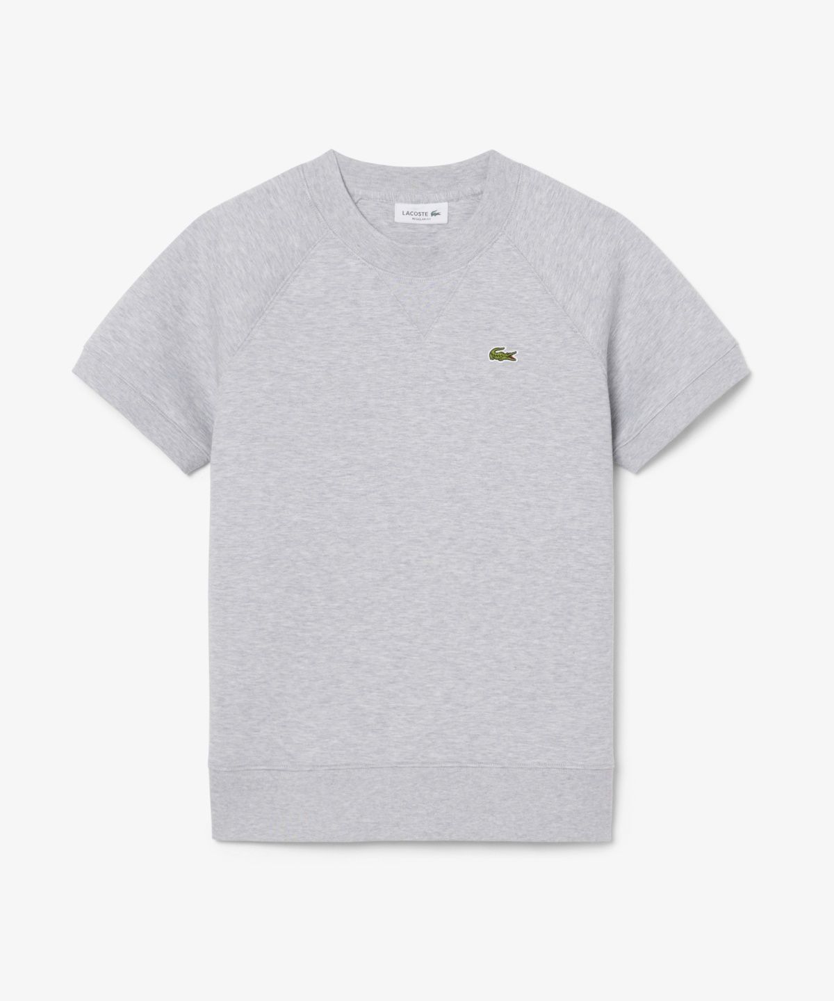 라코스테(LACOSTE) 여성 더블페이스 반팔 스웻셔츠 SF7461-56G CCA