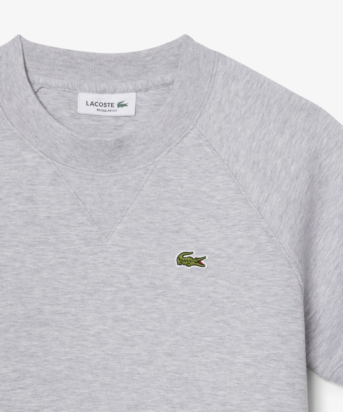 라코스테(LACOSTE) 여성 더블페이스 반팔 스웻셔츠 SF7461-56G CCA