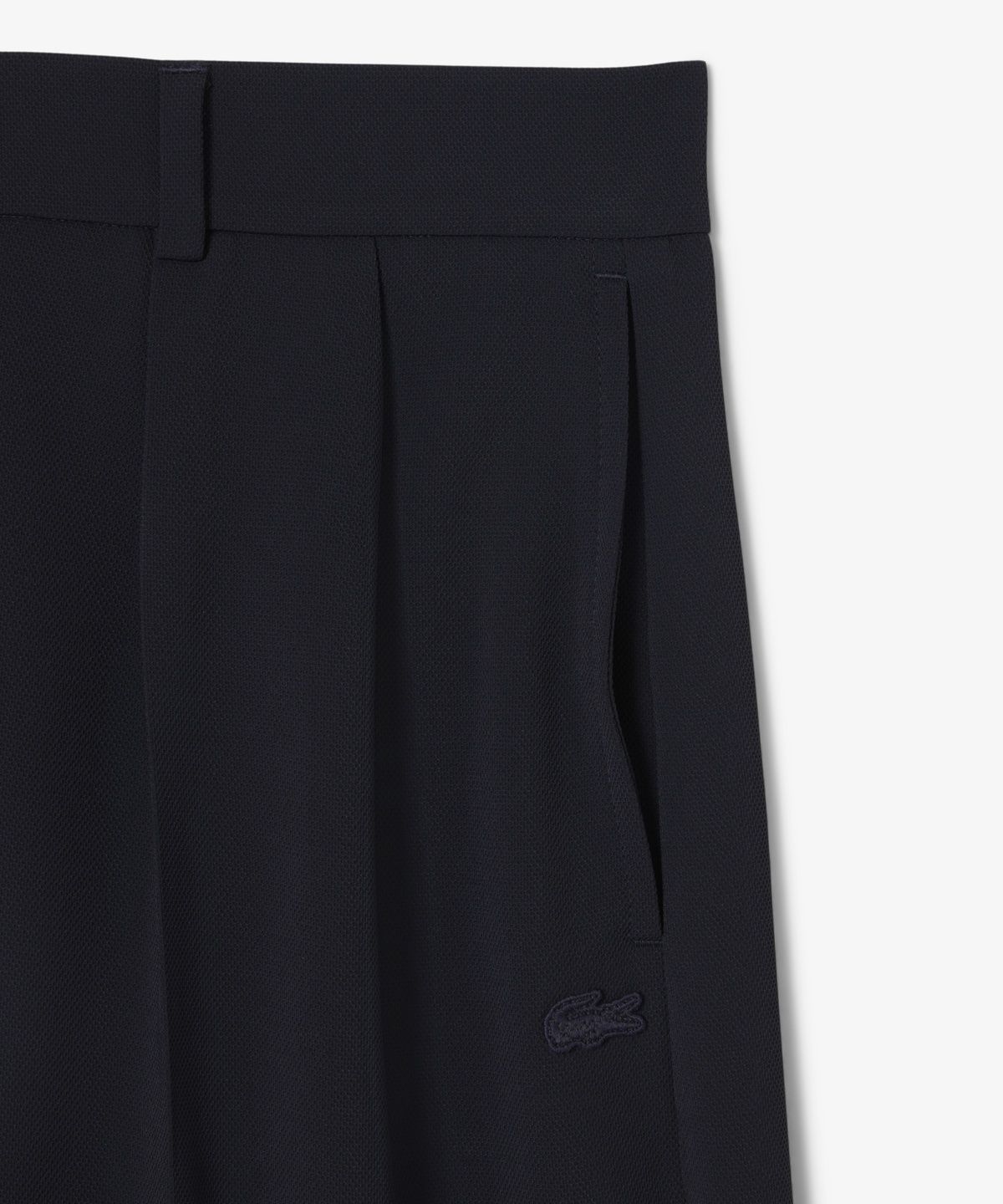 라코스테(LACOSTE) 여성 플루이드 피케 투턱 팬츠 HF6850-56G HDE