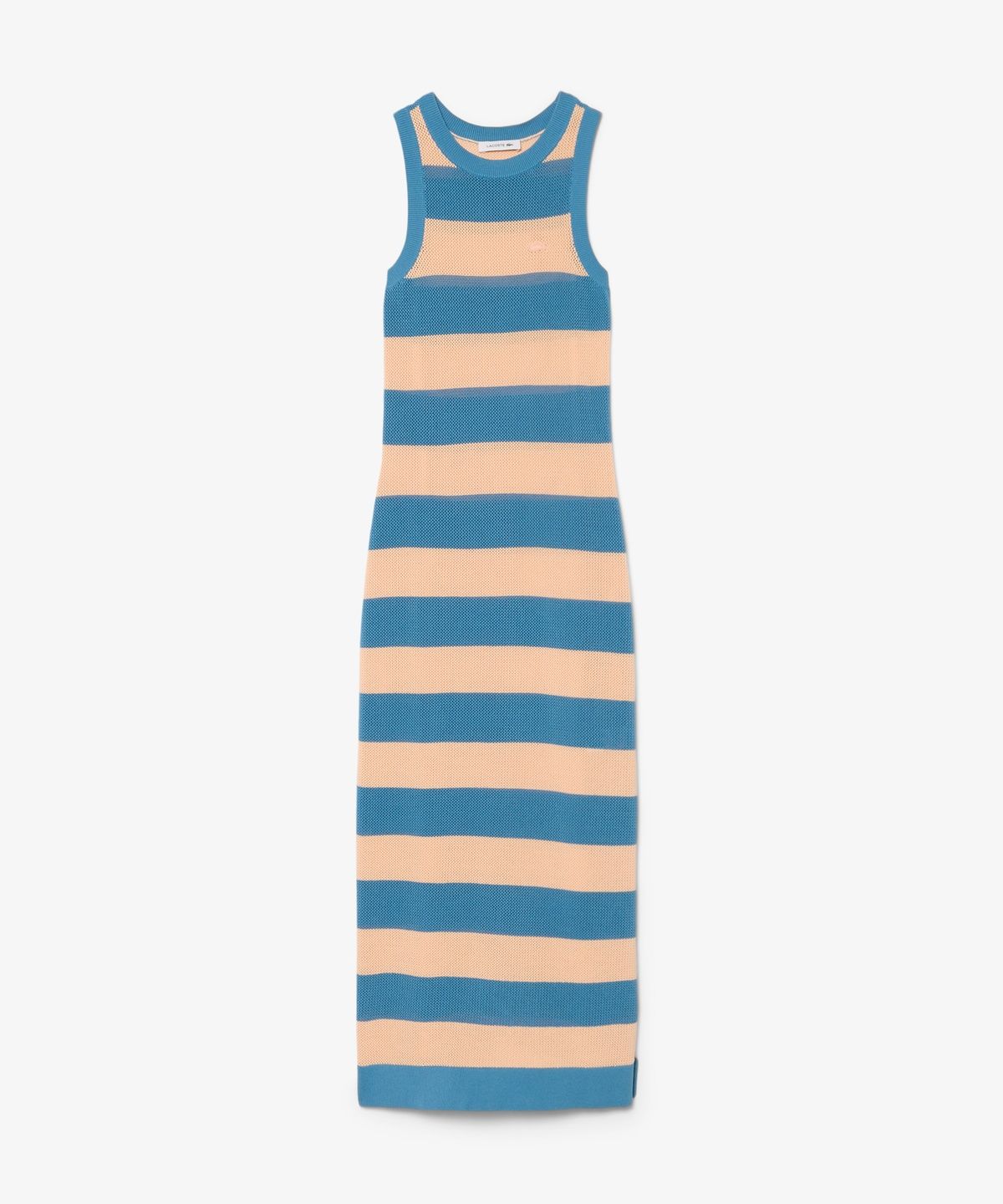 라코스테(LACOSTE) 여성 스트라이프 슬리브리스 원피스 EF8922-56G 4IP