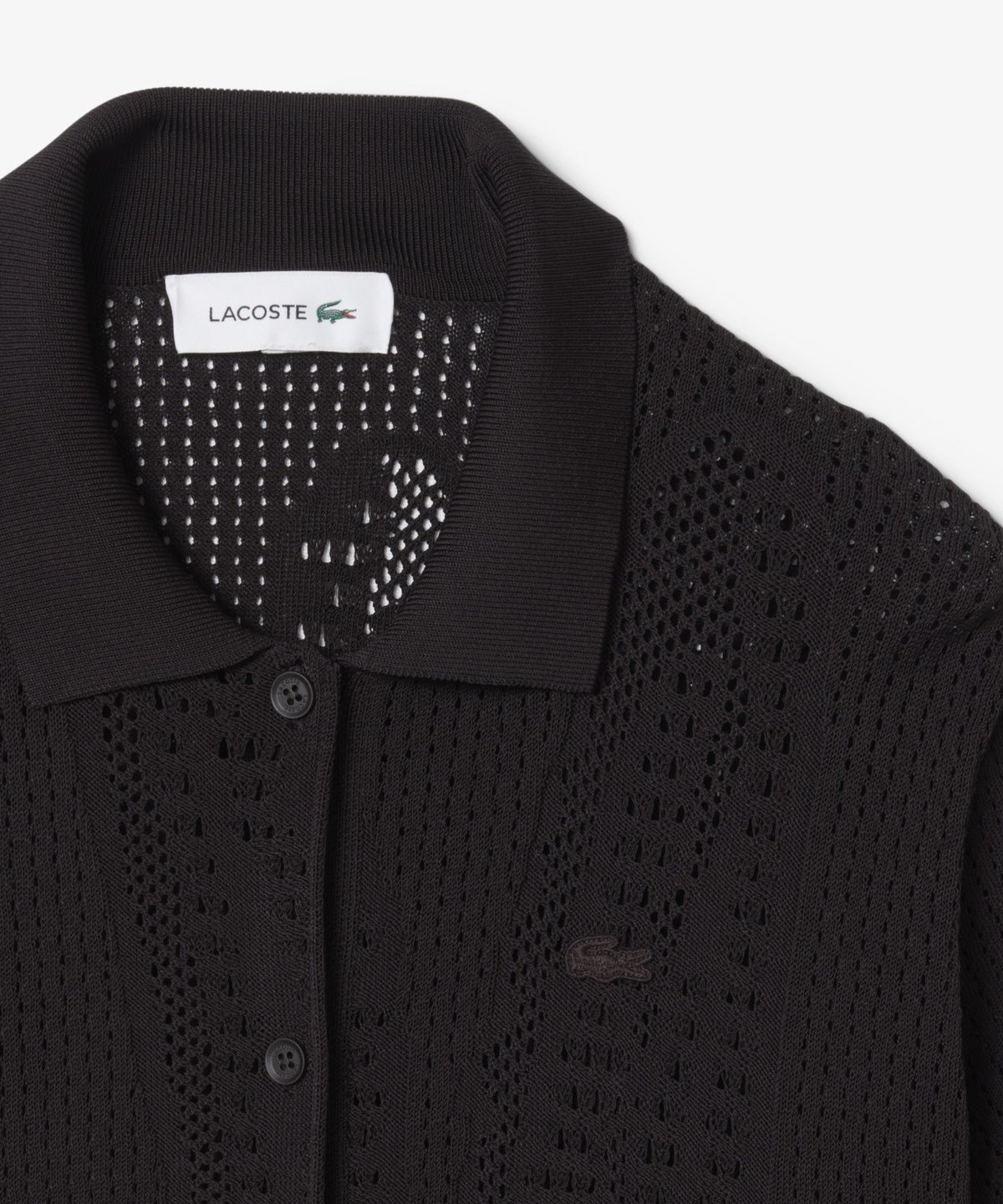 라코스테(LACOSTE) 여성 반팔 악어 메쉬 드레스 EF8921-56G 3LA