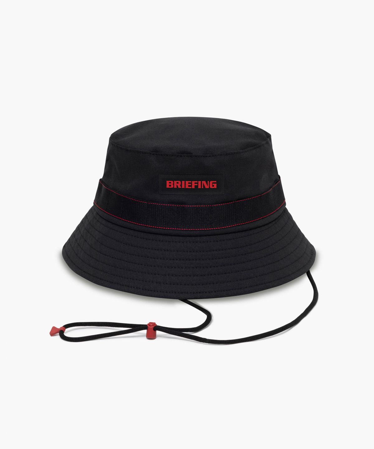 브리핑 골프(BRIEFING GOLF) 남자 웨빙 버킷햇 _블랙