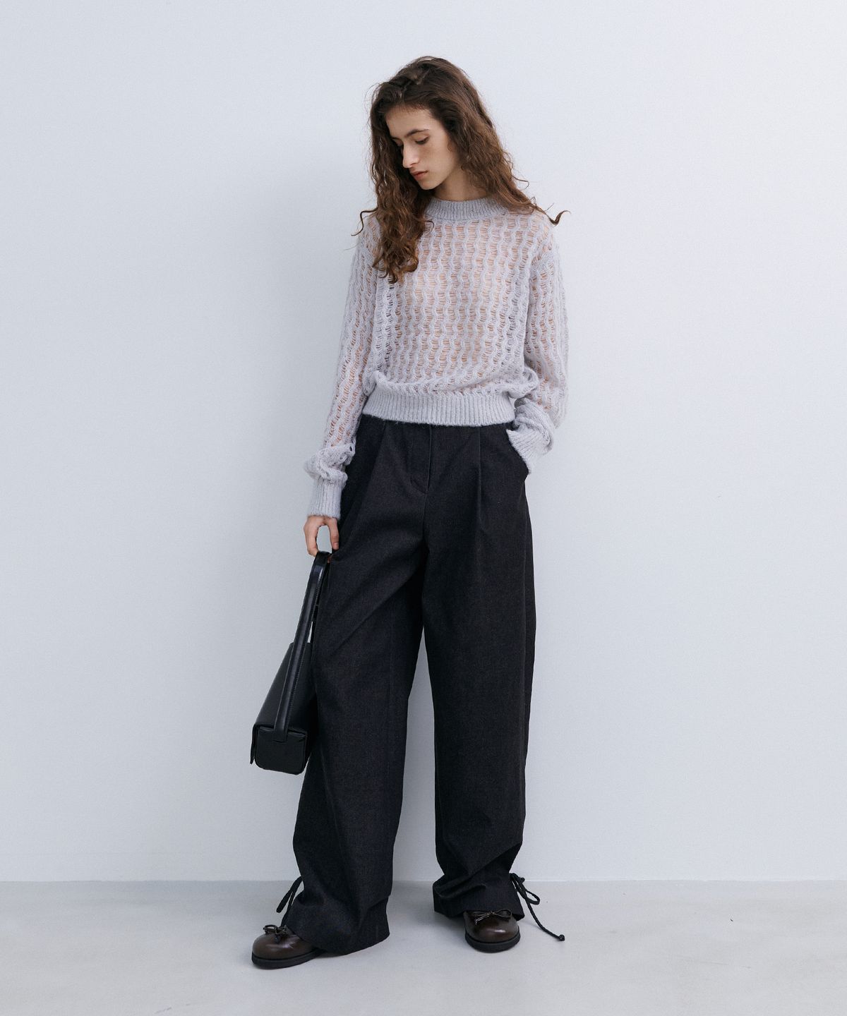에핑글러(EPINGLER) SUMMER WOOL COLOR KNIT - GREY
