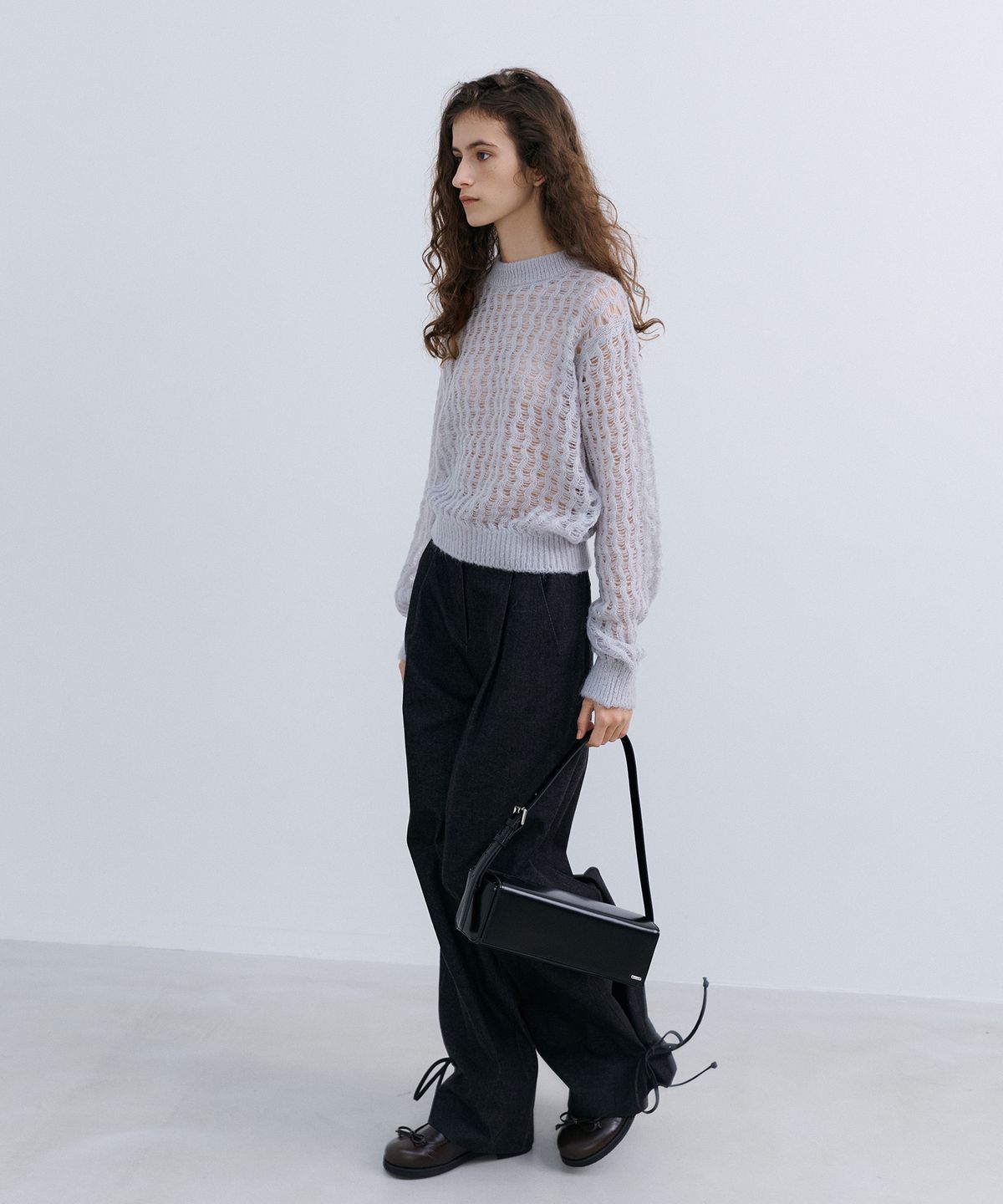 에핑글러(EPINGLER) SUMMER WOOL COLOR KNIT - GREY