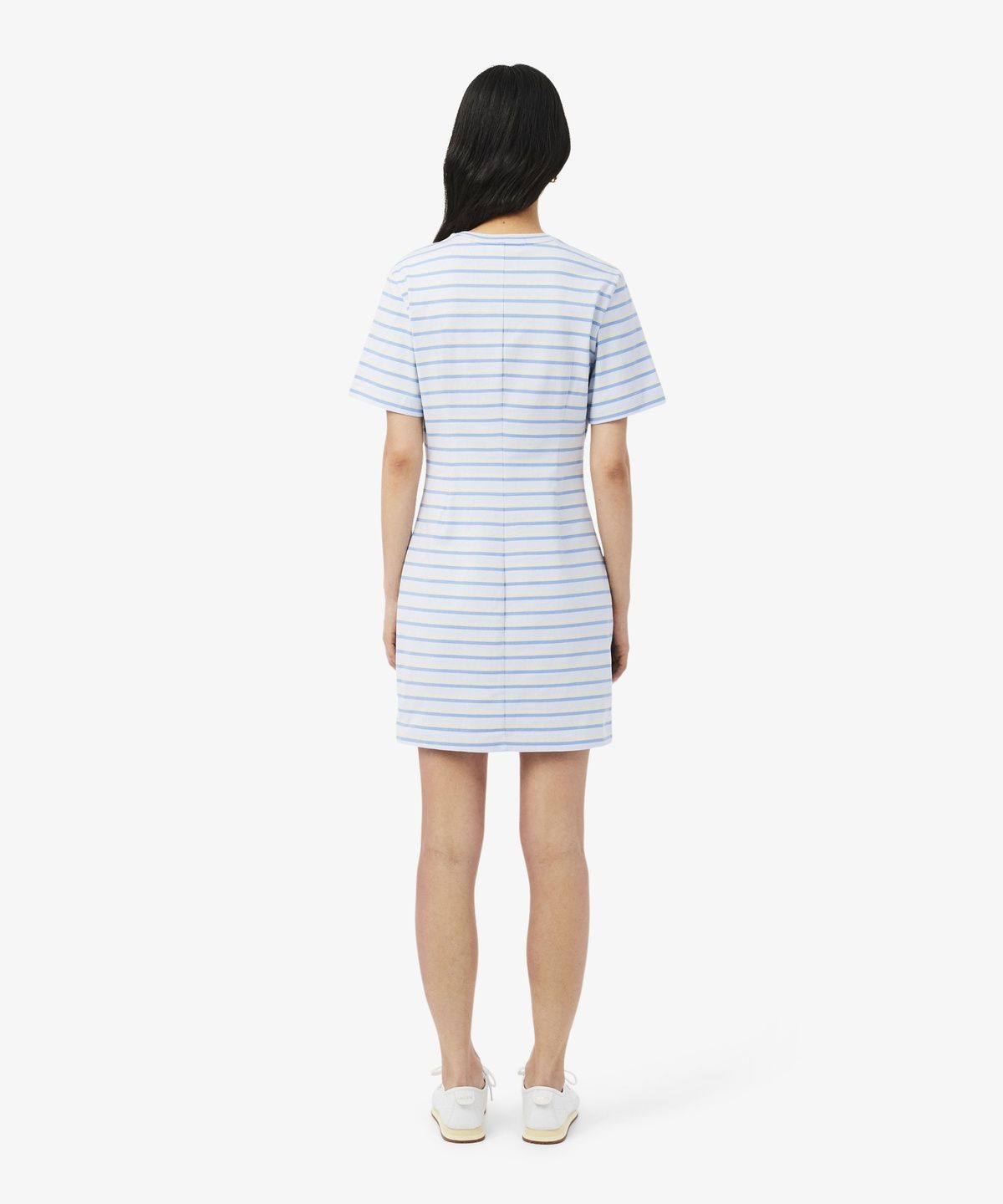 라코스테(LACOSTE) 여성 멀티스트라이프 티셔츠 드레스 EF0263-56G 4BI
