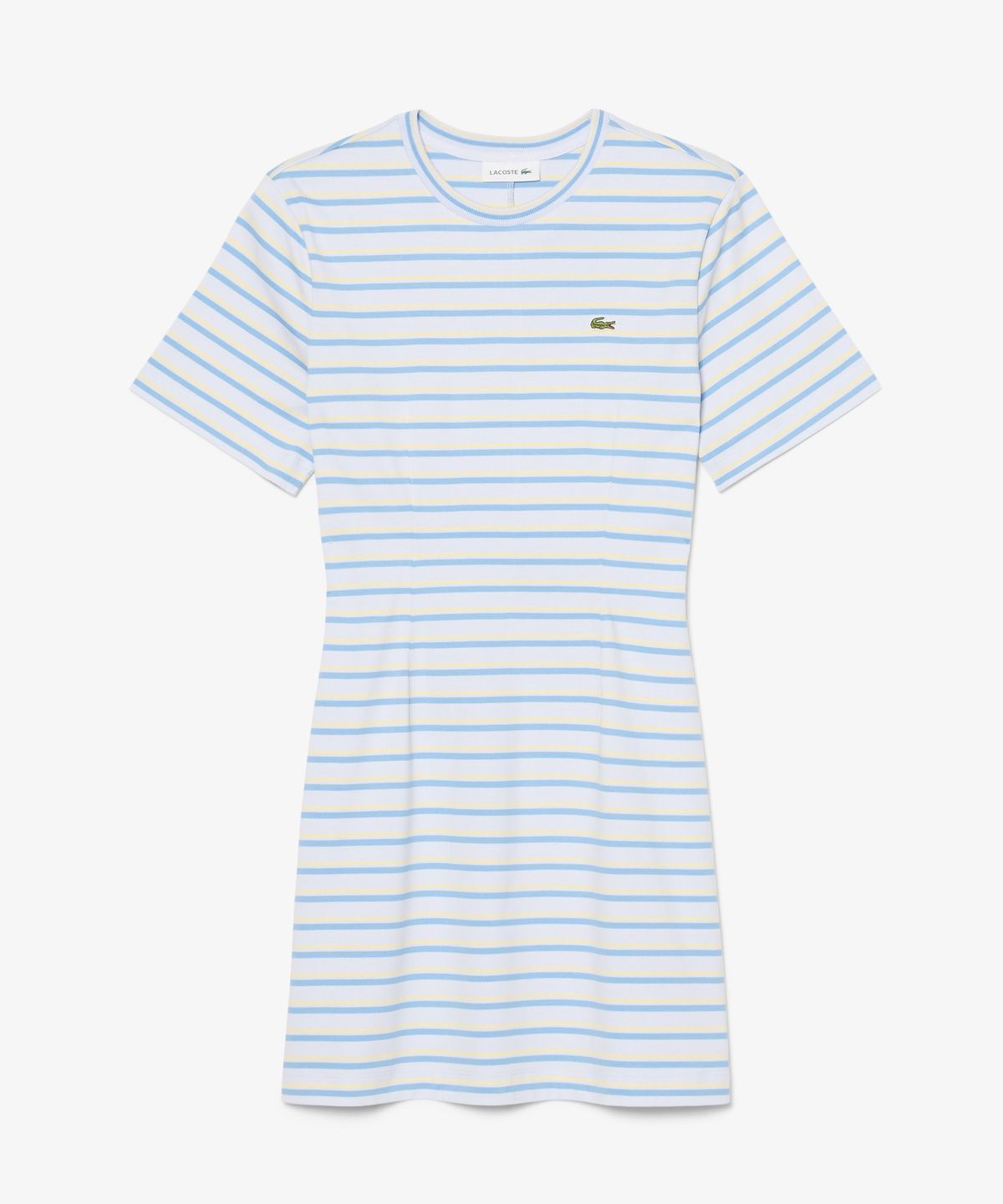 라코스테(LACOSTE) 여성 멀티스트라이프 티셔츠 드레스 EF0263-56G 4BI