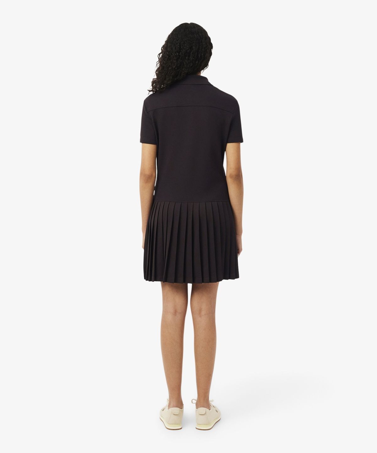 라코스테(LACOSTE) 여성 미니 피케 반팔 폴로 드레스 EF8839-56G 3LA