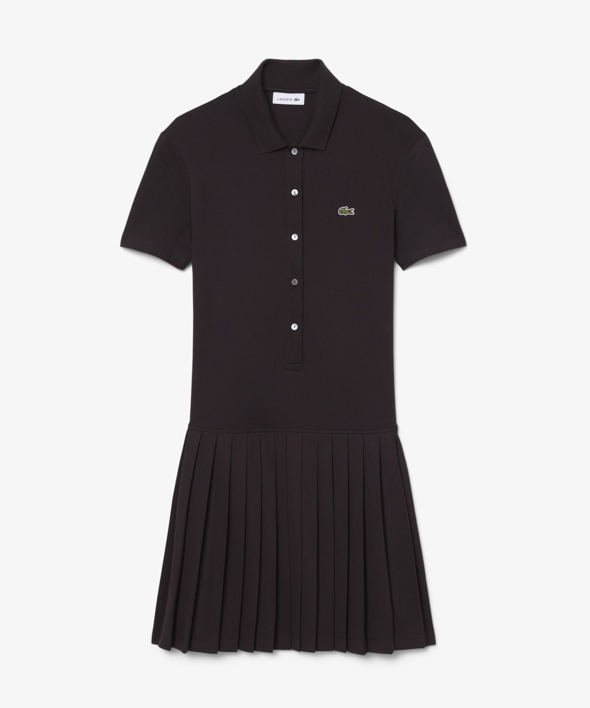 라코스테(LACOSTE) 여성 미니 피케 반팔 폴로 드레스 EF8839-56G 3LA