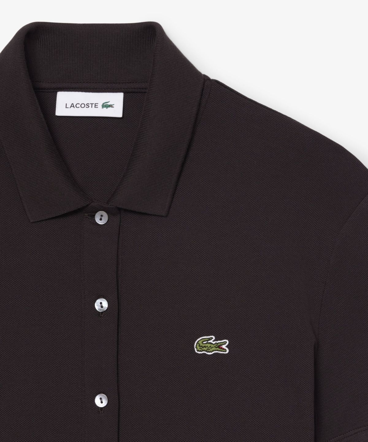 라코스테(LACOSTE) 여성 미니 피케 반팔 폴로 드레스 EF8839-56G 3LA
