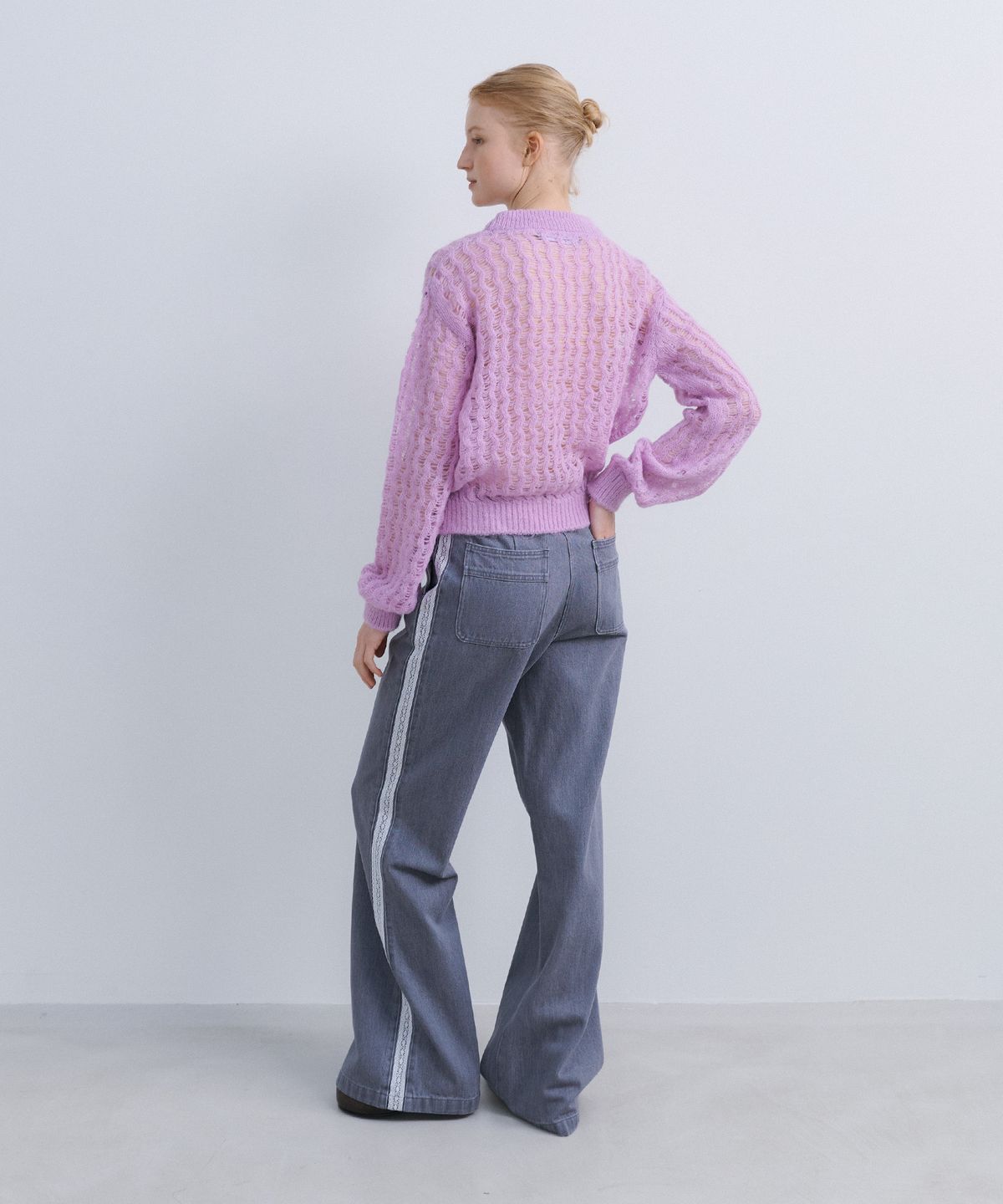 에핑글러(EPINGLER) SUMMER WOOL COLOR KNIT - PURPLE