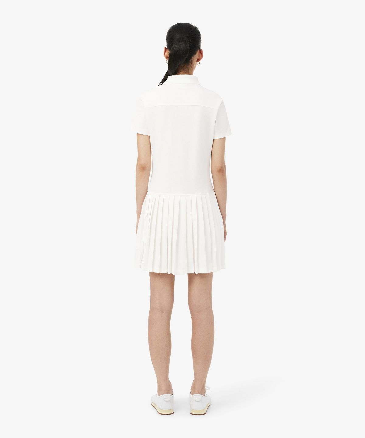 라코스테(LACOSTE) 여성 미니 피케 반팔 폴로 드레스 EF8839-56G 70V