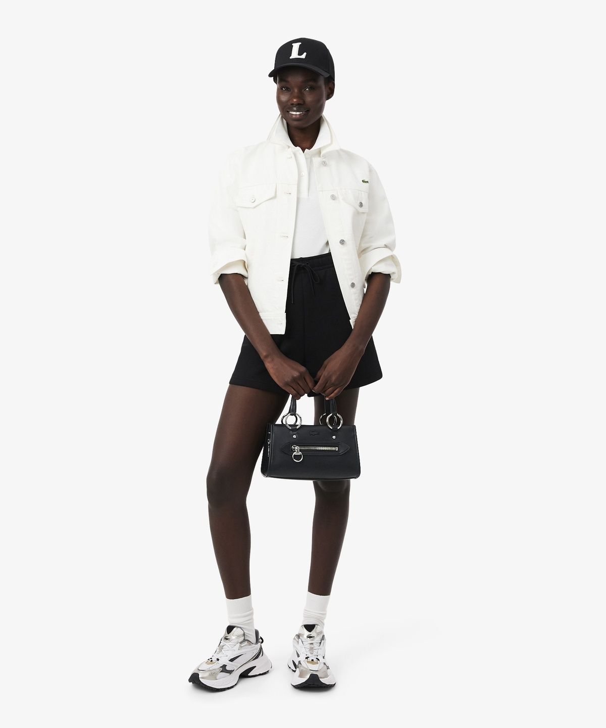 라코스테(LACOSTE) 여성 셀리스 스몰 탑핸들 백 NF5230A56G 000