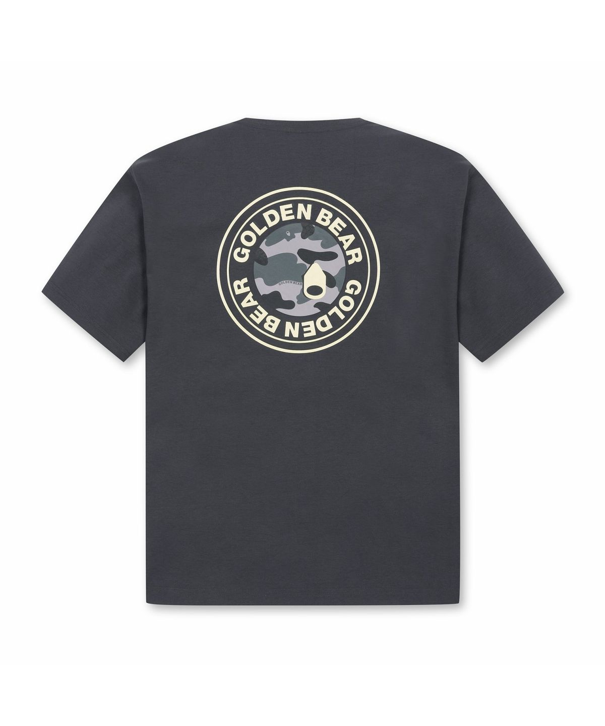 골든베어(GOLDEN BEAR) (U) Camo point graphic T-shirt G4TAM26222DGX