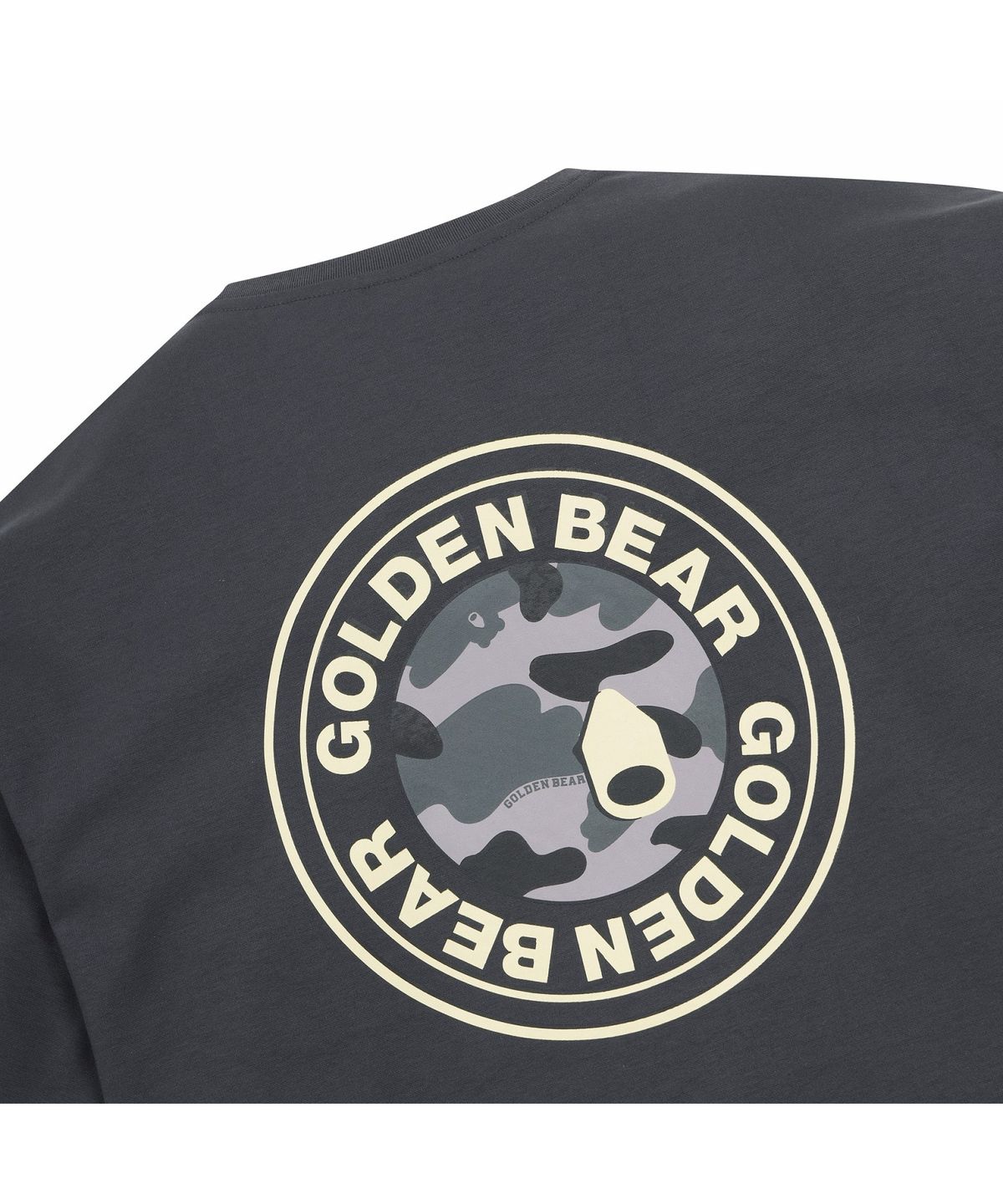 골든베어(GOLDEN BEAR) (U) Camo point graphic T-shirt G4TAM26222DGX