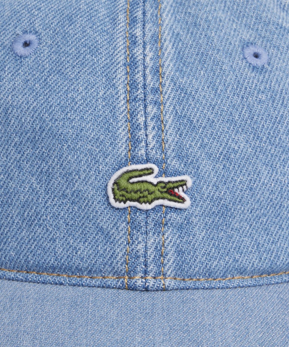 라코스테(LACOSTE) 공용 코튼 트윌 데님 볼캡 RK6362-56G MKU
