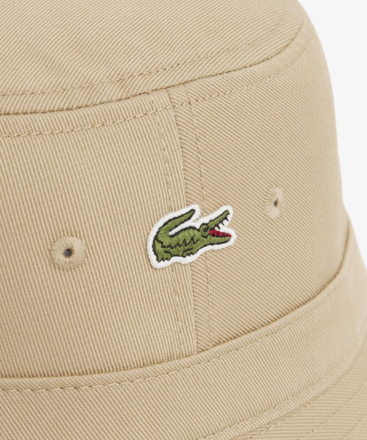 라코스테(LACOSTE) 공용 오가닉 코튼 트윌 버킷햇 RK5004-56G 02S