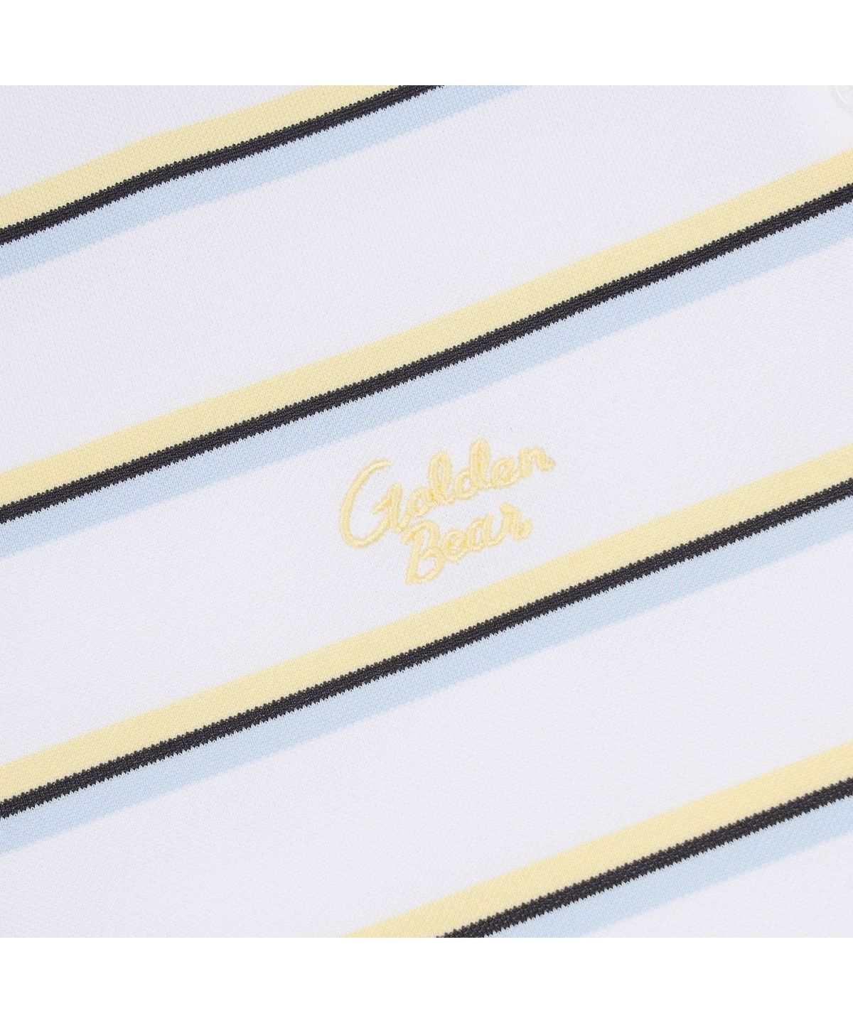 골든베어(GOLDEN BEAR) (W) Striped Pique T-shirt G5TAM26421IVX