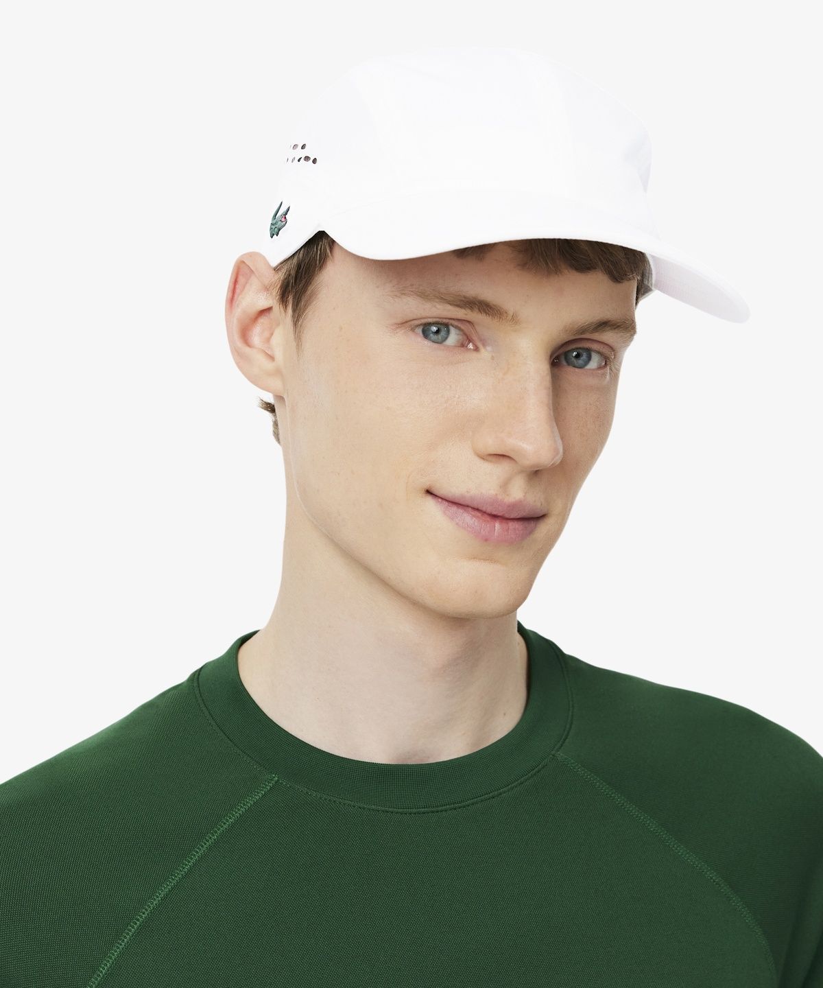 라코스테(LACOSTE) 남성 다이아몬드 태피터 테니스 퍼포먼스 캡 RK9955-56G 001