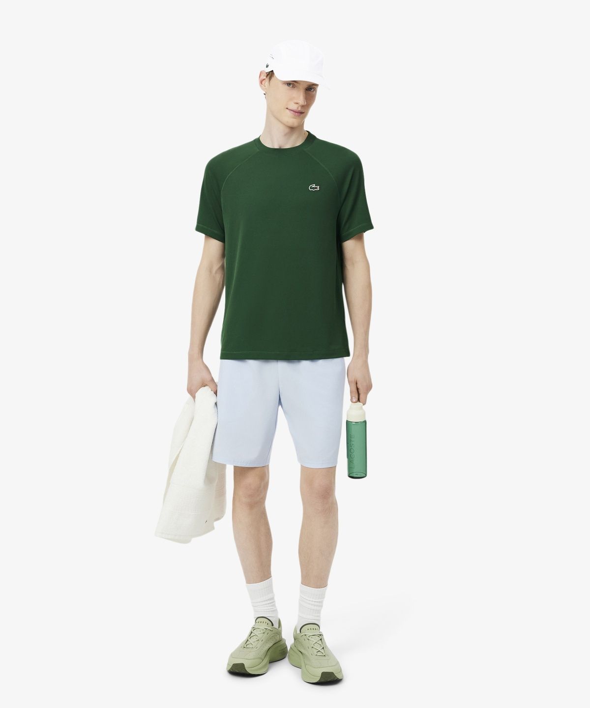 라코스테(LACOSTE) 남성 다이아몬드 태피터 테니스 퍼포먼스 캡 RK9955-56G 001