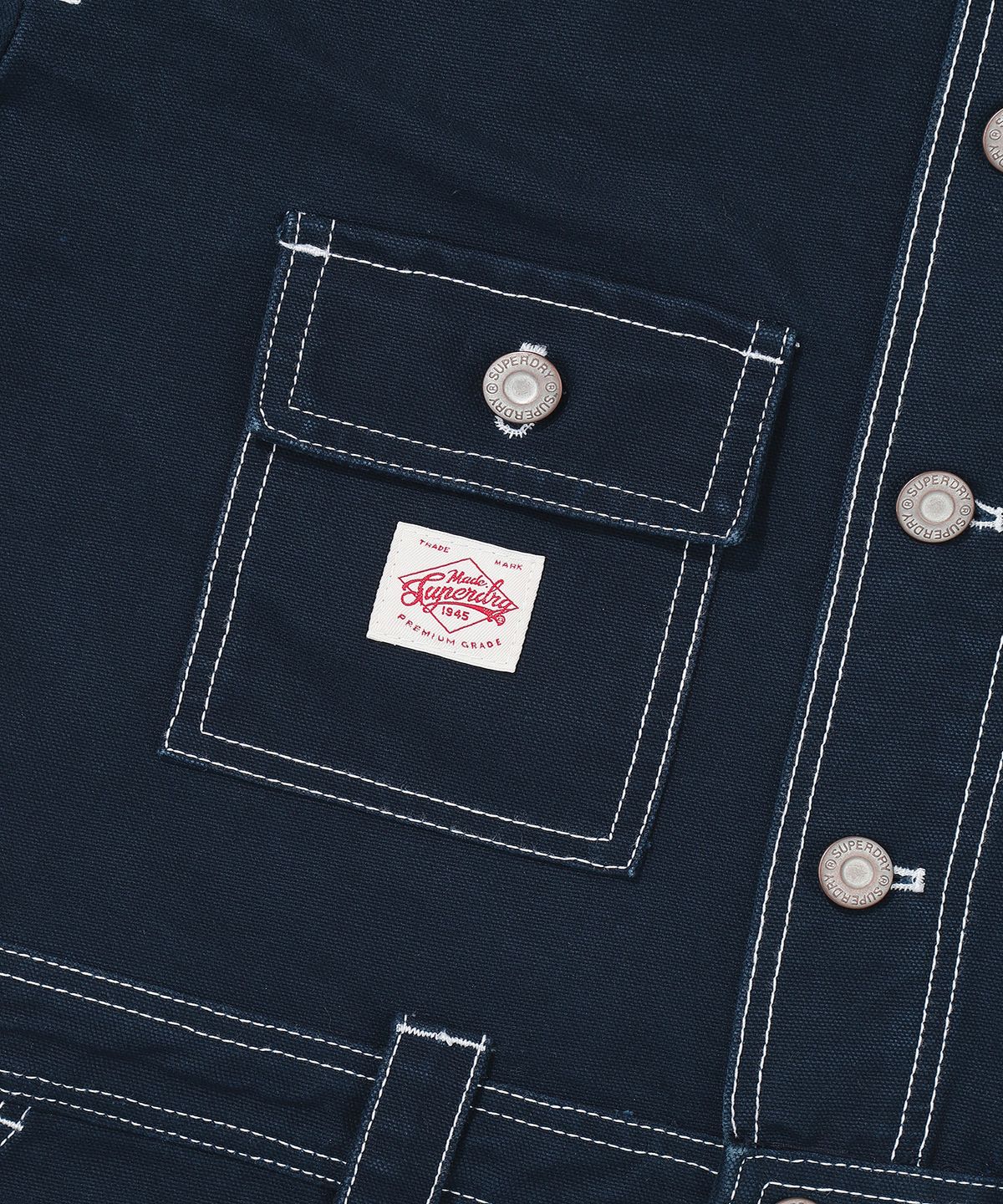 슈퍼드라이(SUPERDRY) 우먼스 웨스턴 점프수트 네이비 SDFLOAP01NVY