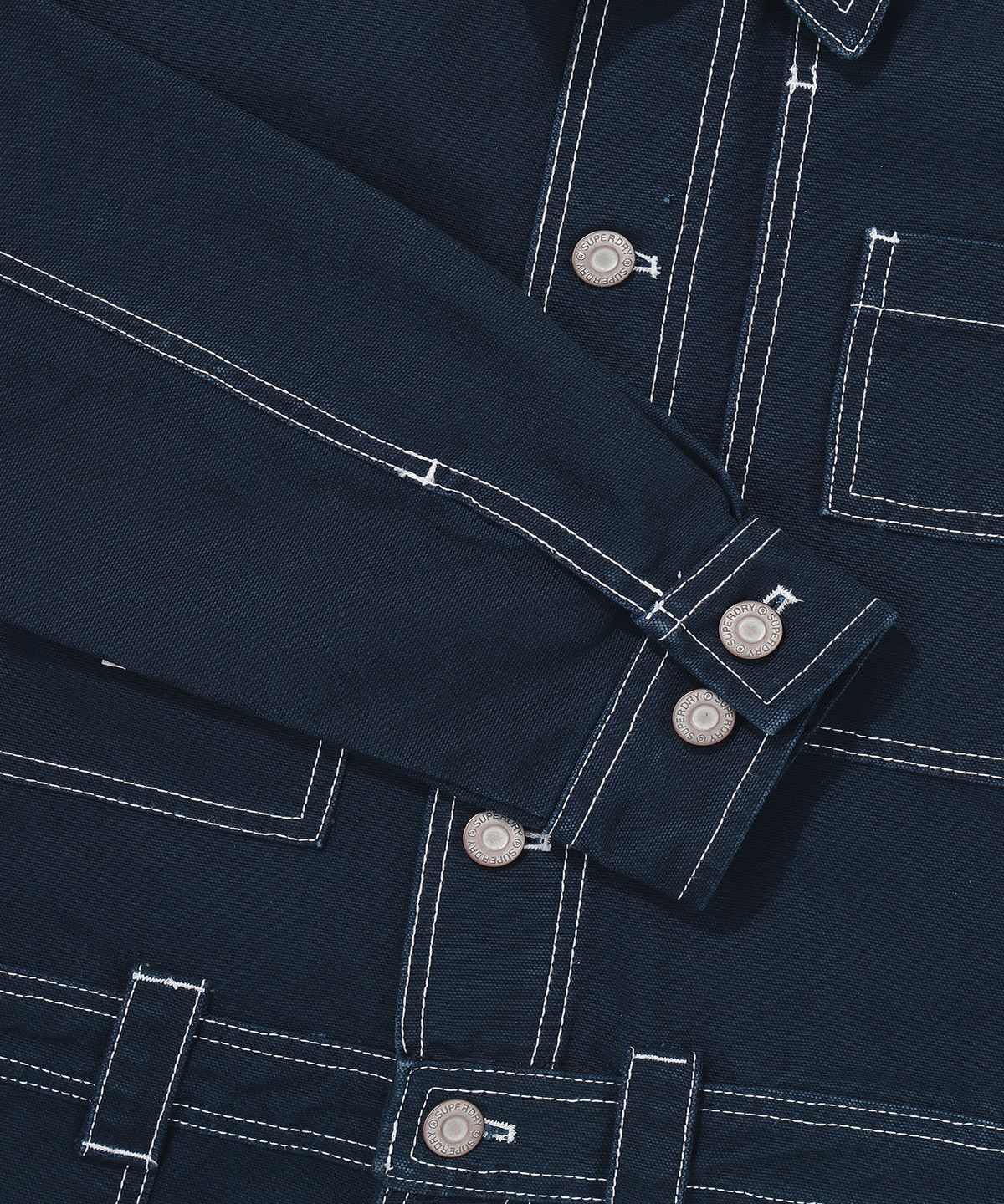슈퍼드라이(SUPERDRY) 우먼스 웨스턴 점프수트 네이비 SDFLOAP01NVY
