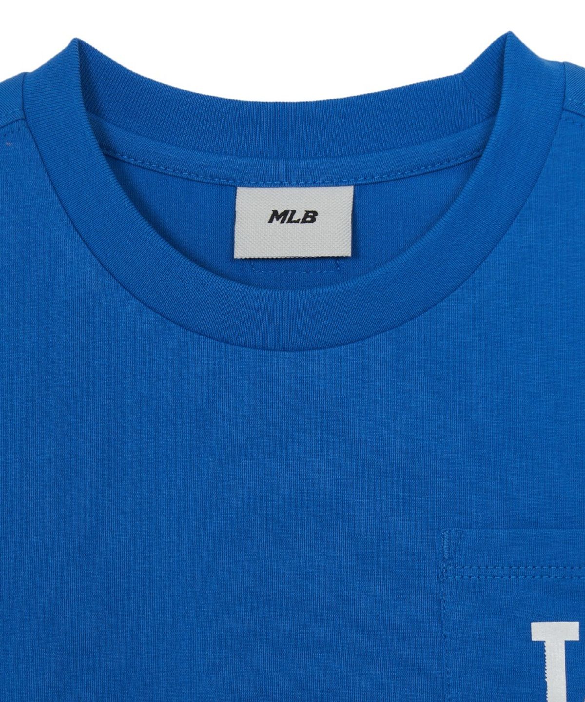 엠엘비 키즈(MLB KIDS) 스트릿 베이직 클래식쿠퍼스 로고 티셔츠 LA (Cobalt Blue)