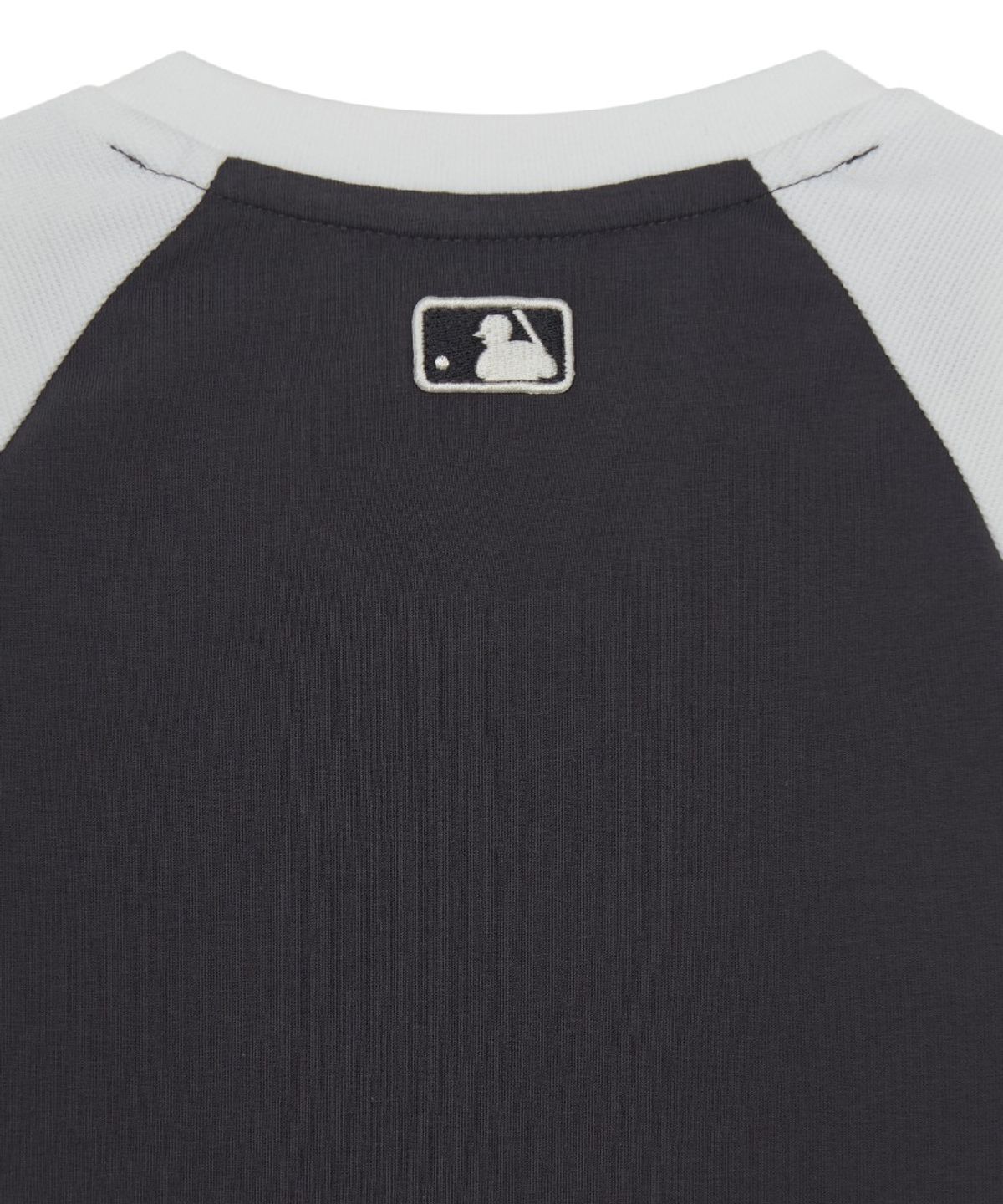 엠엘비 키즈(MLB KIDS) 스트릿 걸즈 리본 티셔츠 NY (Charcoal Grey)