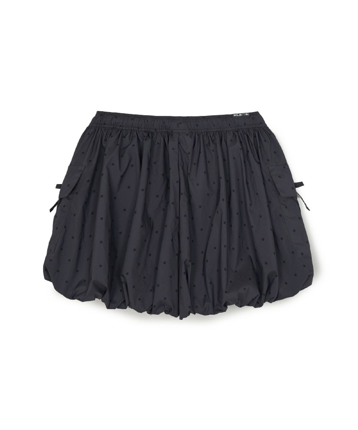 엠엘비 키즈(MLB KIDS) 스트릿 걸즈 도트 벌룬핏 반바지 NY (Charcoal Grey)