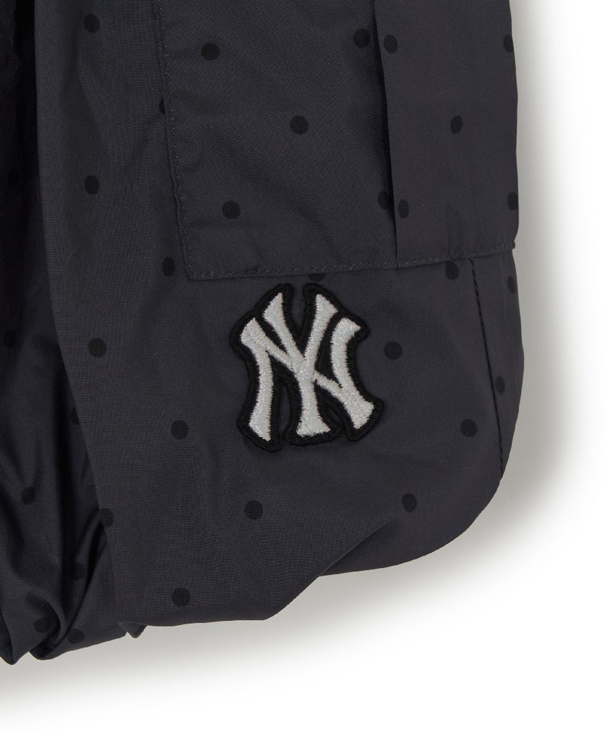 엠엘비 키즈(MLB KIDS) 스트릿 걸즈 도트 벌룬핏 반바지 NY (Charcoal Grey)