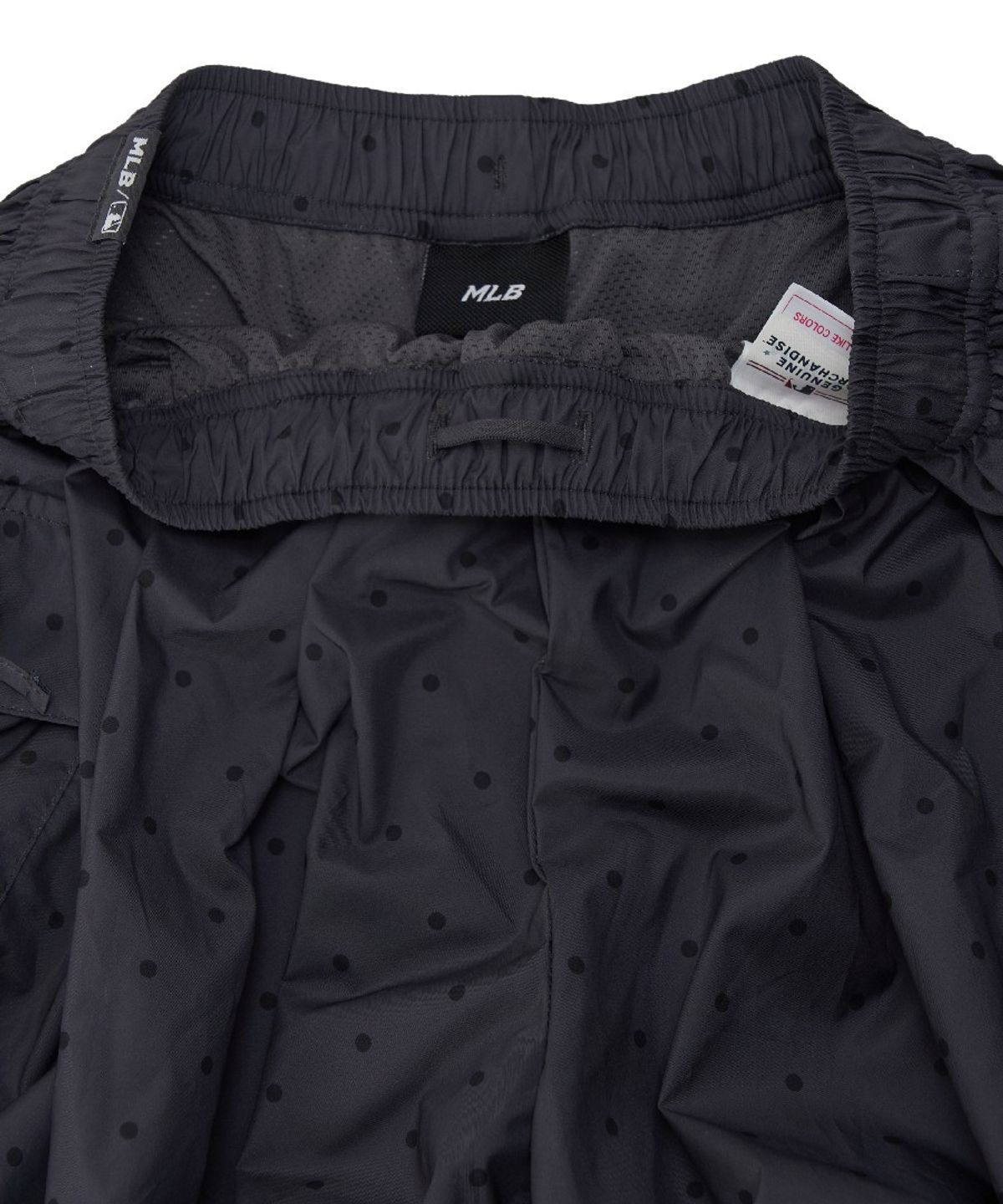 엠엘비 키즈(MLB KIDS) 스트릿 걸즈 도트 벌룬핏 반바지 NY (Charcoal Grey)