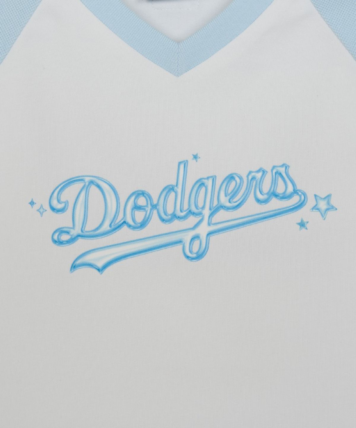 엠엘비 키즈(MLB KIDS) 스트릿 걸즈 리본 티셔츠 LA (White)