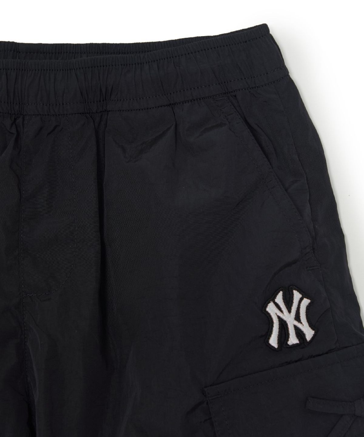 엠엘비 키즈(MLB KIDS) 스트릿 걸즈 버뮤다 팬츠 NY (Black)