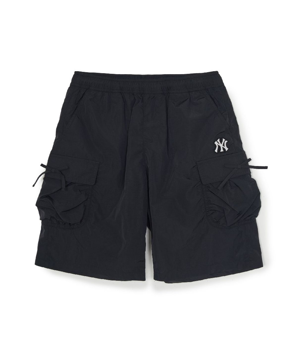 엠엘비 키즈(MLB KIDS) 스트릿 걸즈 버뮤다 팬츠 NY (Black)