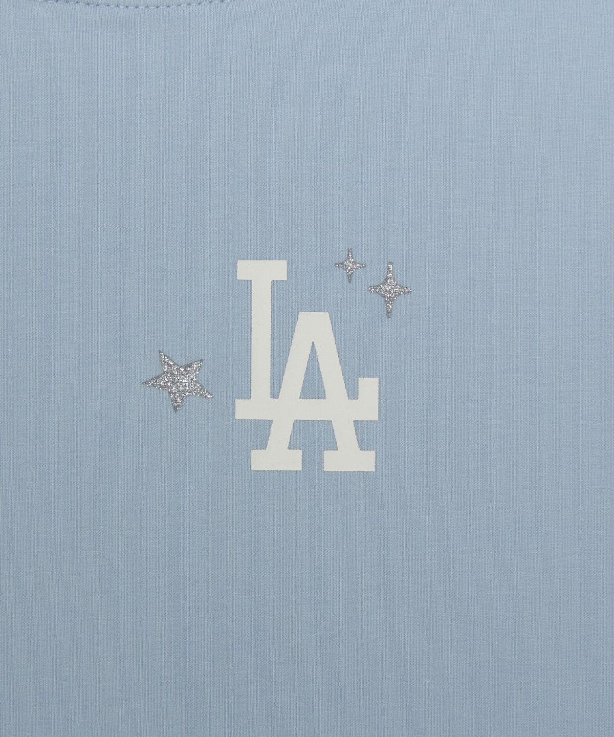 엠엘비 키즈(MLB KIDS) 스트릿 걸즈 나시 레이어드 티셔츠 LA (Sky blue)