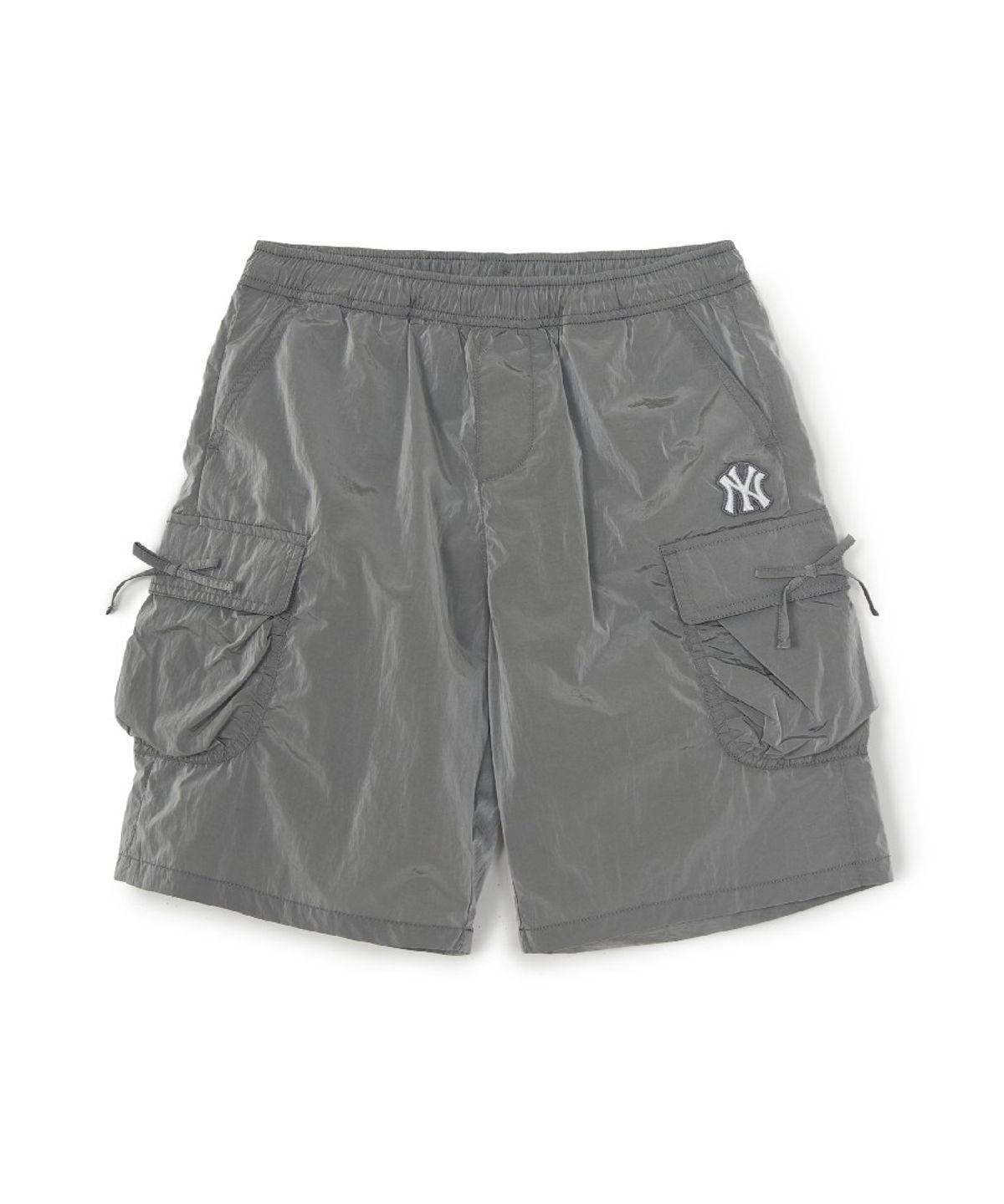 엠엘비 키즈(MLB KIDS) 스트릿 걸즈 버뮤다 팬츠 NY (Silver)