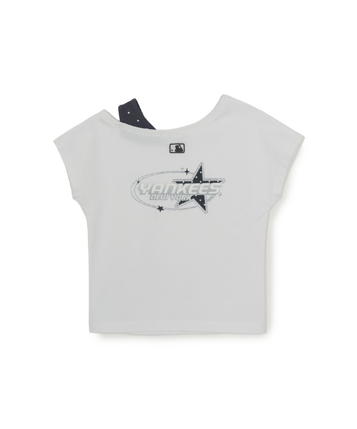 엠엘비 키즈(MLB KIDS) 스트릿 걸즈 나시 레이어드 티셔츠 NY (White)