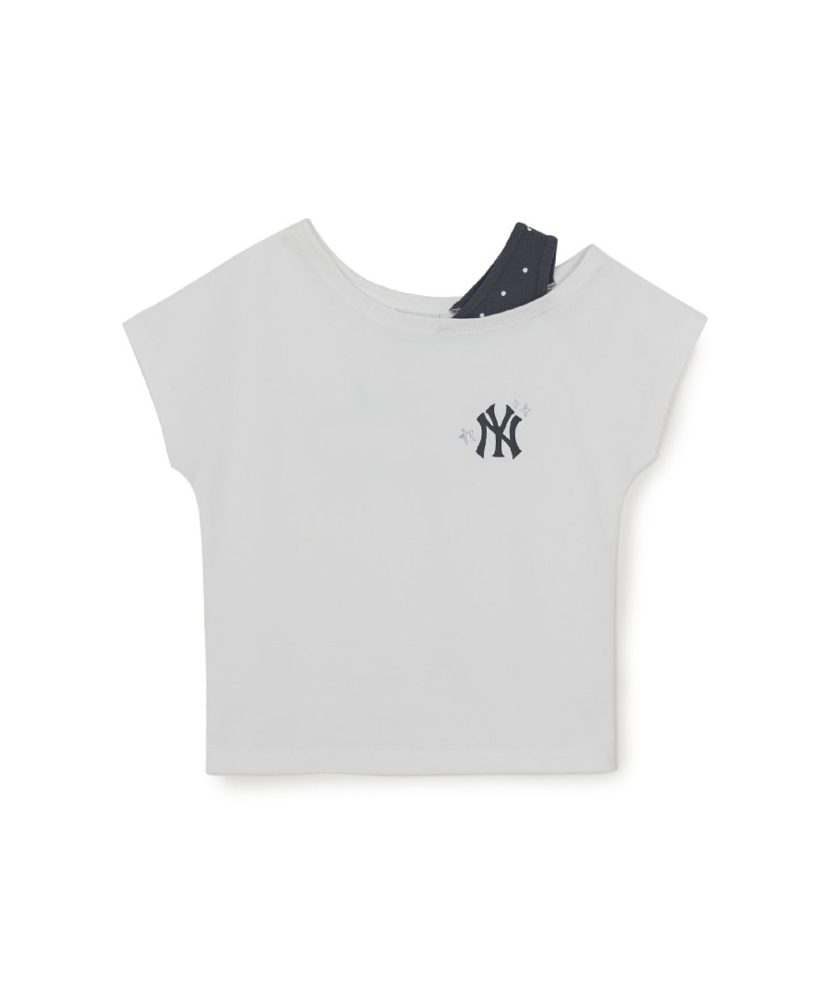 엠엘비 키즈(MLB KIDS) 스트릿 걸즈 나시 레이어드 티셔츠 NY (White)