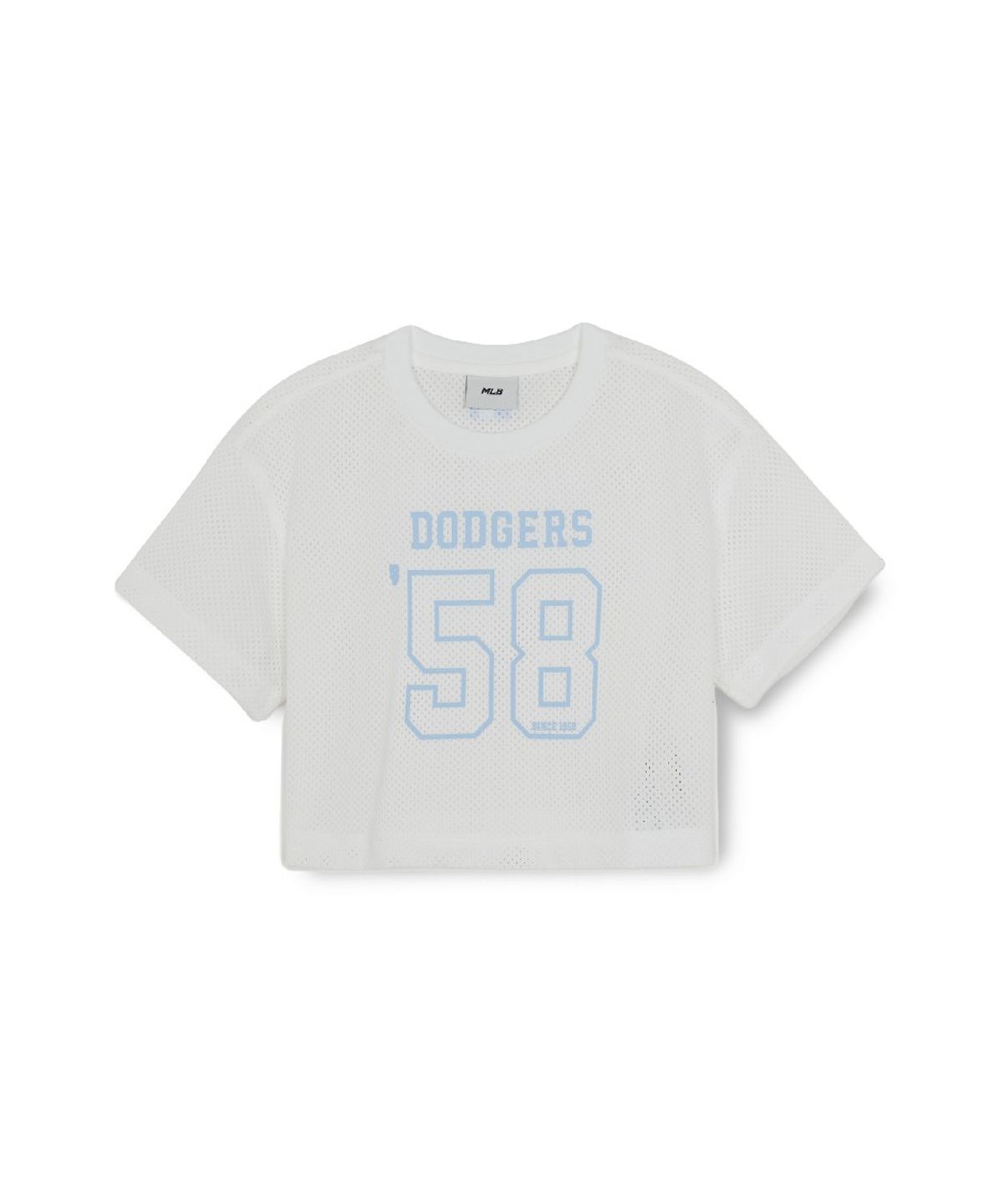 엠엘비 키즈(MLB KIDS) 스포티브 바시티 메쉬 티셔츠세트(여아) LA (L.Blue)