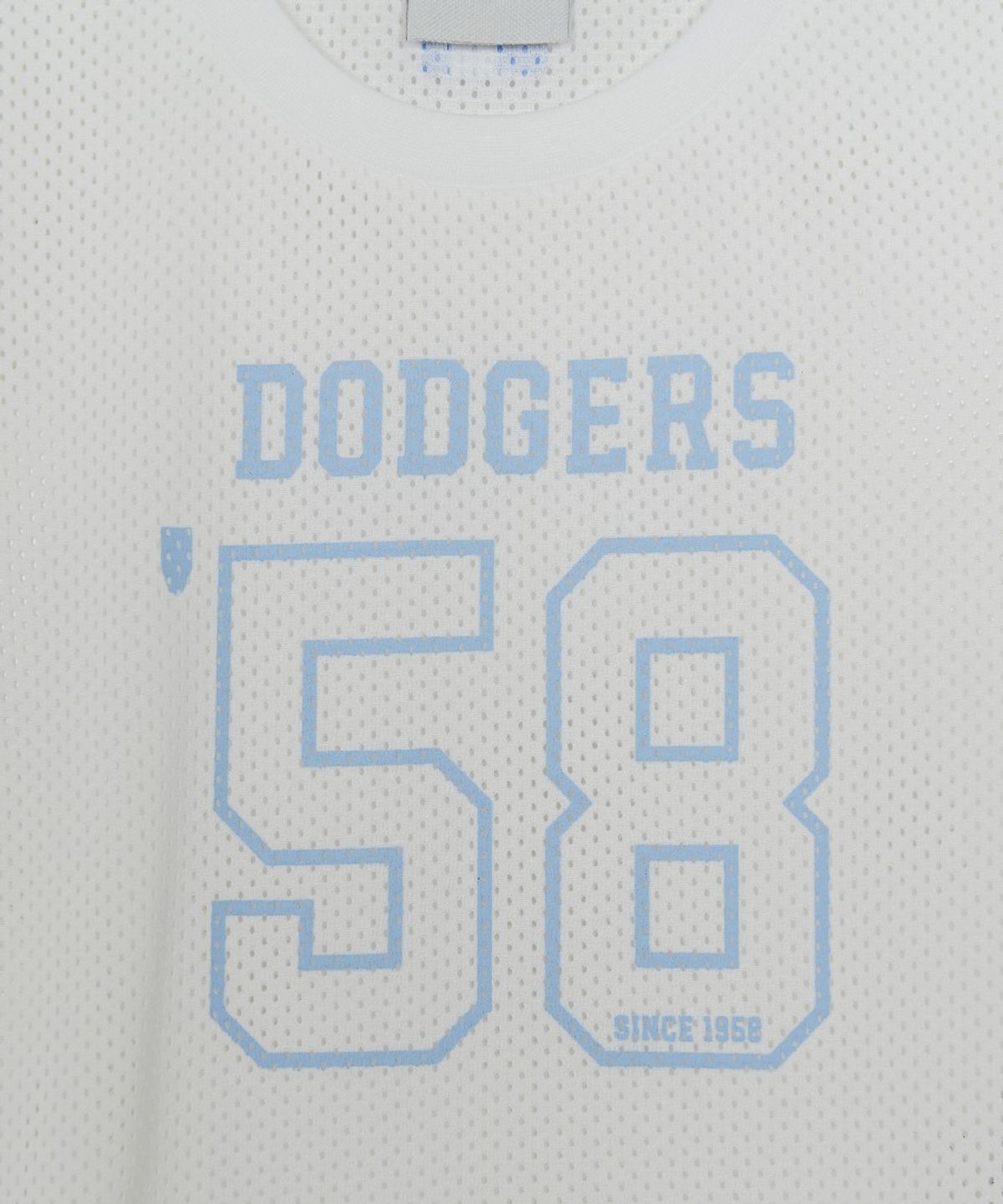 엠엘비 키즈(MLB KIDS) 스포티브 바시티 메쉬 티셔츠세트(여아) LA (L.Blue)