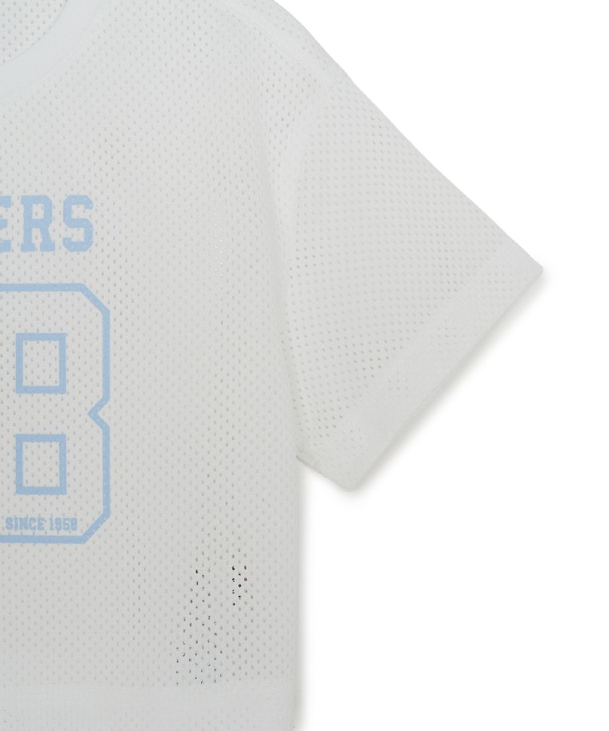 엠엘비 키즈(MLB KIDS) 스포티브 바시티 메쉬 티셔츠세트(여아) LA (L.Blue)