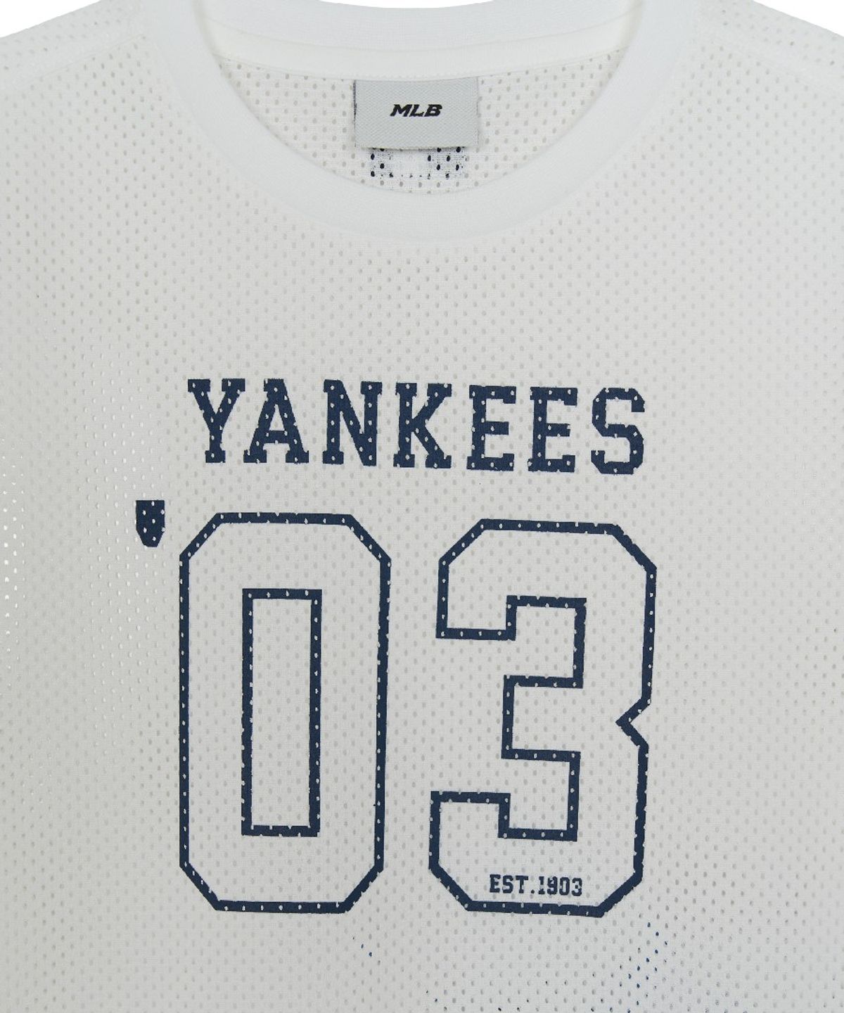 엠엘비 키즈(MLB KIDS) 스포티브 바시티 메쉬 티셔츠세트(여아) NY (Navy)
