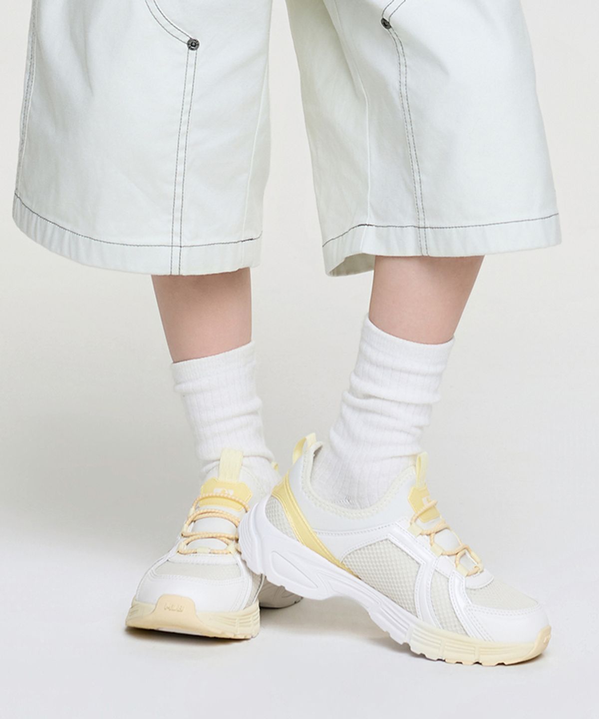 엠엘비 키즈(MLB KIDS) 트랙 러너 플렉스 NY (Ivory)