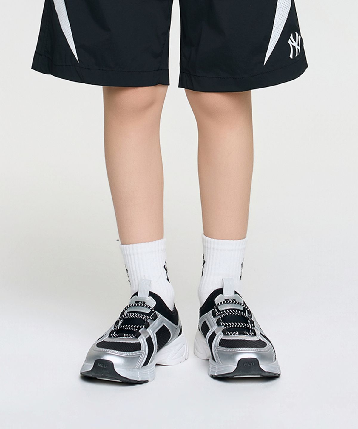 엠엘비 키즈(MLB KIDS) 트랙 러너 플렉스 NY (Black)