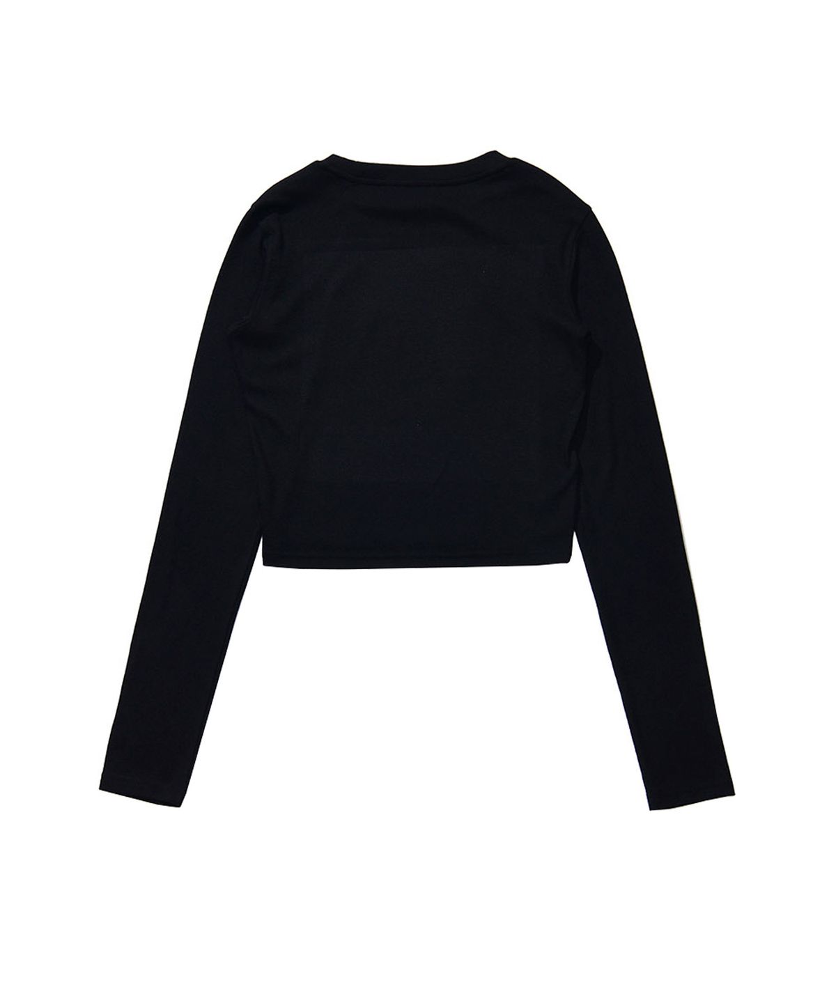 라츠유(LOTSYOU) The Friends Heart Candy Crop Tee Black
