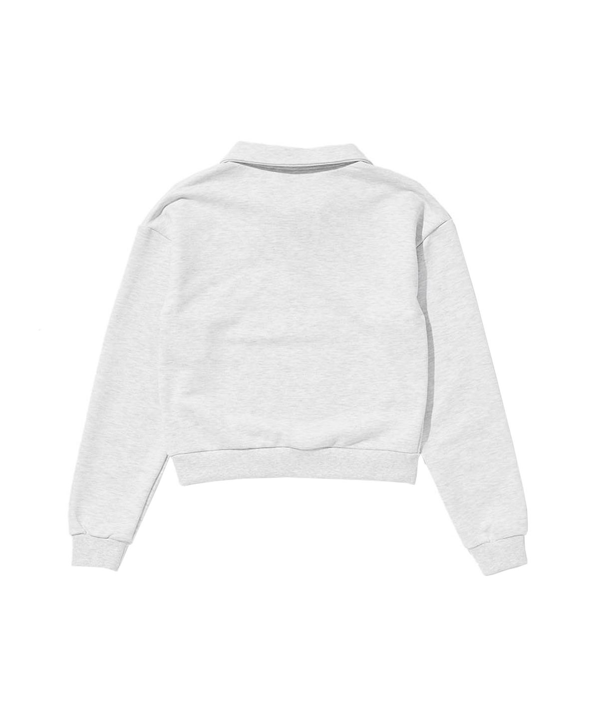라츠유(LOTSYOU) LOTSYOU_Classic Polo Sweat Shirt Gray