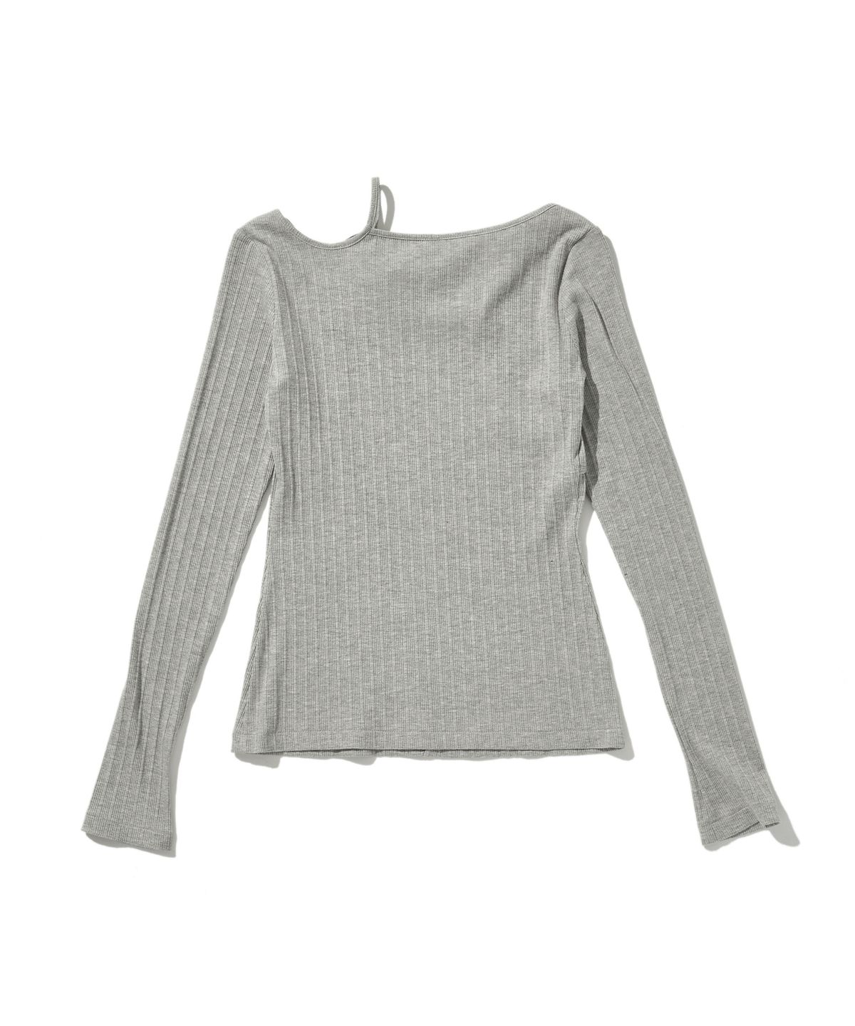 라츠유(LOTSYOU) LOTSYOU_Kate Moss String top Gray