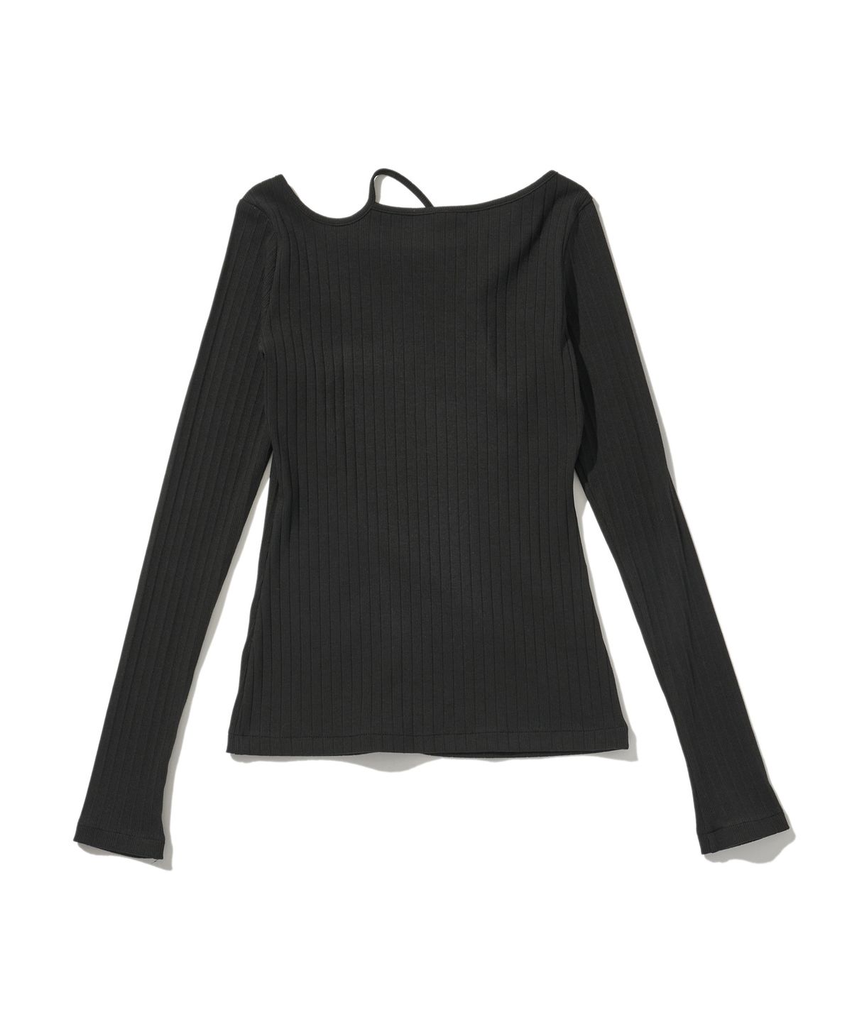 라츠유(LOTSYOU) LOTSYOU_Kate Moss String top Black