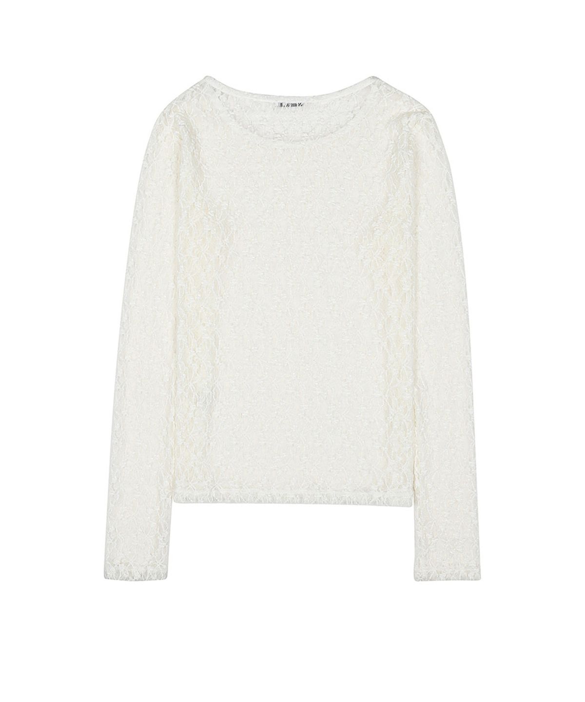 라츠유(LOTSYOU) Rosie Lace T-shirt Ivory