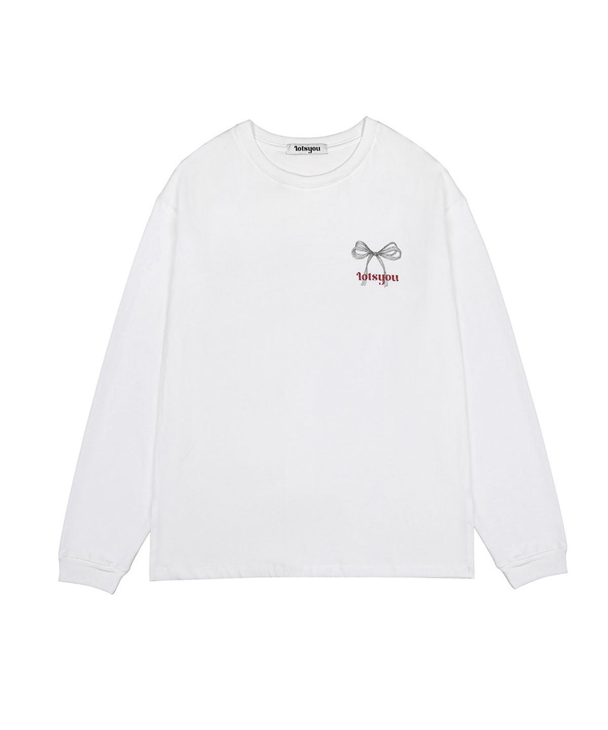 라츠유(LOTSYOU) Rosaline Retro T-shirt Ivory