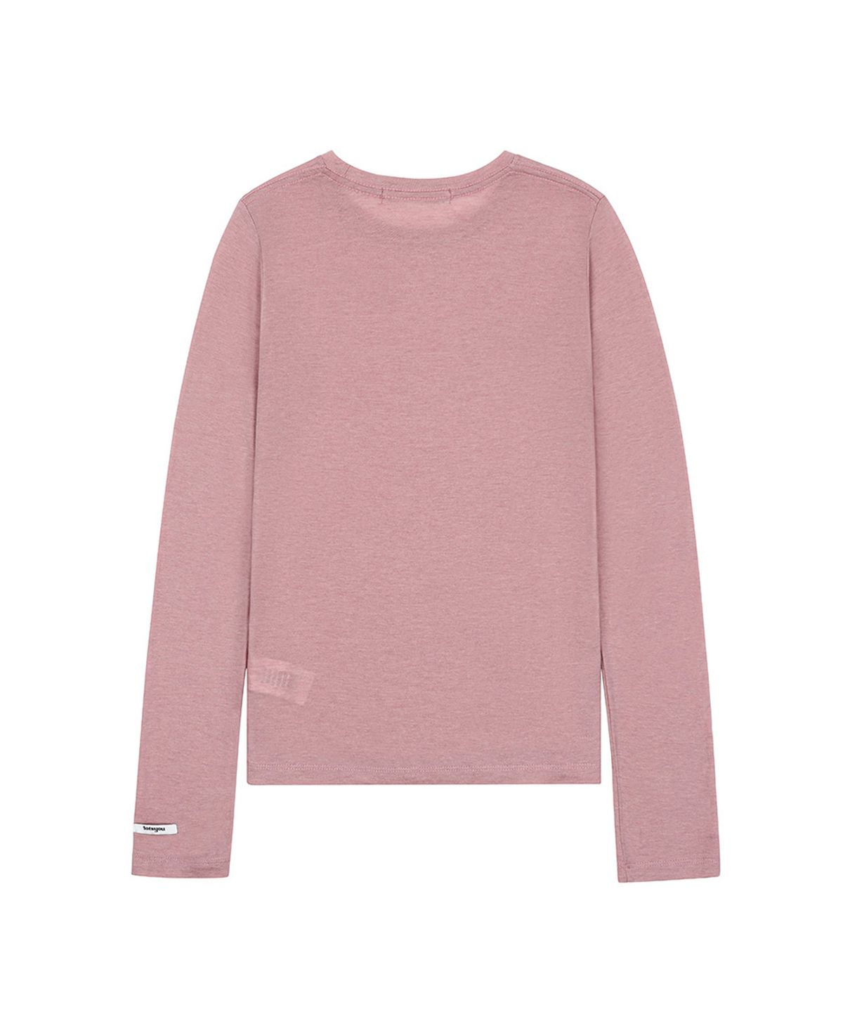 라츠유(LOTSYOU) Noa Wool Round neck T-shirt Pink